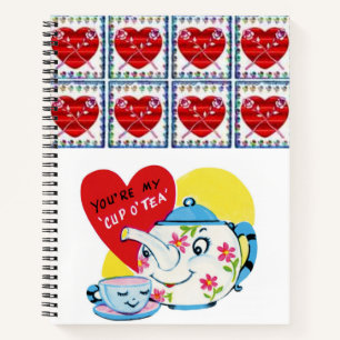 Spiral Notebook Valentine's Day Notizbuch