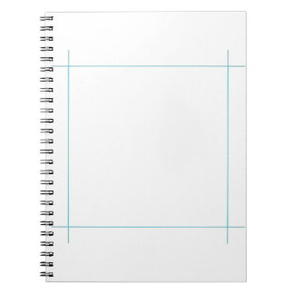 Spiral-Notebook-Vorlage Notizblock