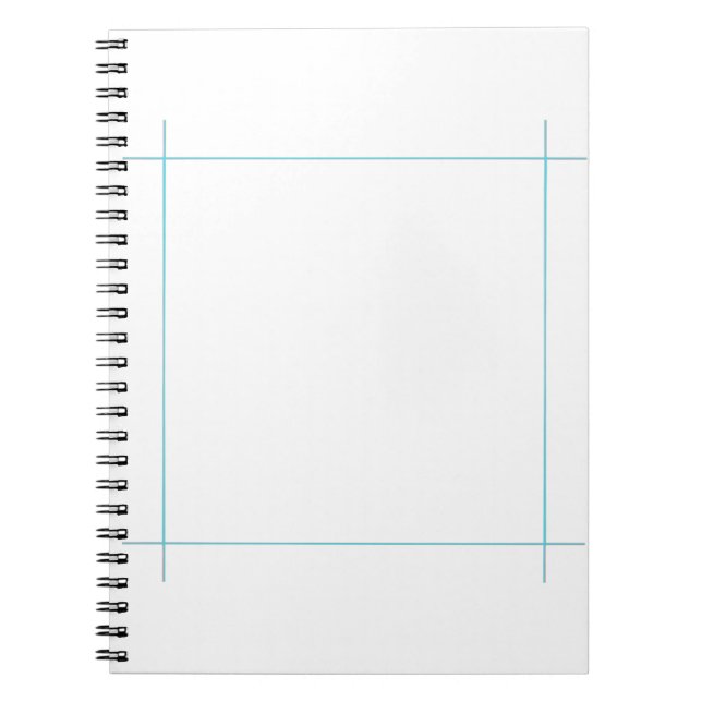 Spiral-Notebook-Vorlage Notizblock (Vorderseite)