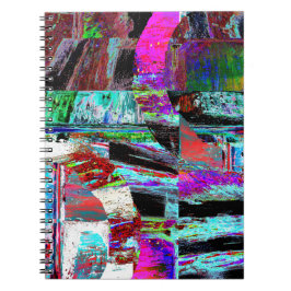 Spiral Photo Notebook – Neon Pulse Notizblock