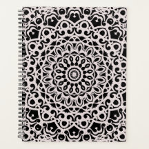 Spiral Planner Tribal Mandala G385