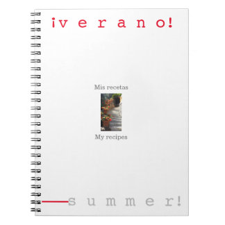 Spiral Recipe Book Notizblock