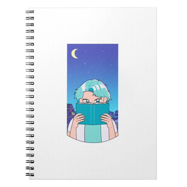 Spiral Sky Notebook Notizblock (Vorderseite)