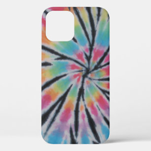 Spiral Swirl Pastel Rainbow Gefärbte Krawatte Case-Mate iPhone Hülle