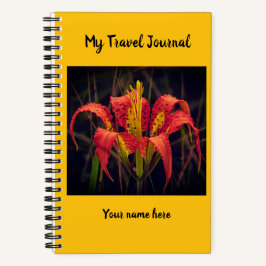 Spiral Travel Notebook Notizbuch