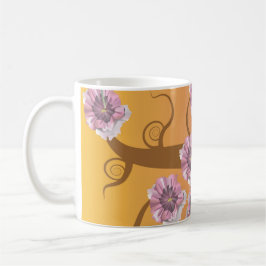Spiral Tree With Flower Kaffeetasse