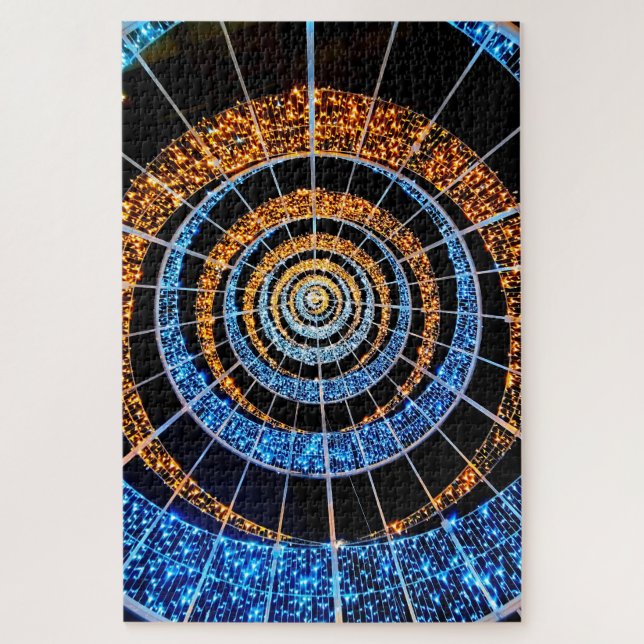 Spiral-Twinklights-Jigsaw-Puzzle (Vertikal)