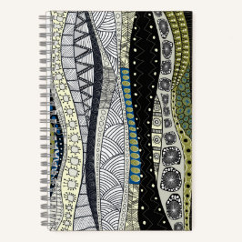 Spiral Zen Wellen Notizbuch