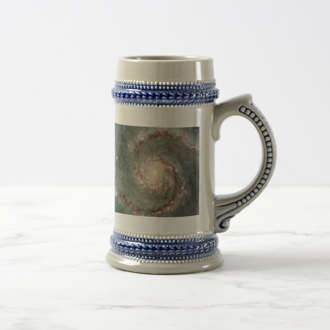 Spiralarm-Astronomie Stein des Strudel-M51 Bierglas (Rechts)