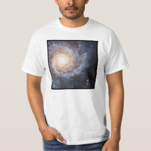 Spiralarm-unordentlicheres 74 Weiß-Wert-T-Shirt T-Shirt