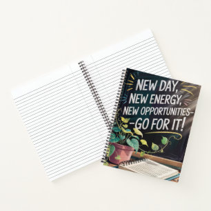 Spiralband-Notebook - Inspirationsgebote Notizbuch