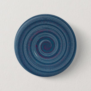 spiralblau - hypnotisch button