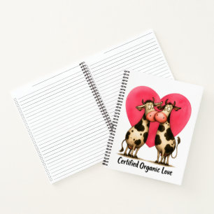 🐄💘 Spiralblock für Moo-tivierte Herzen 📝🌱 Notizbuch