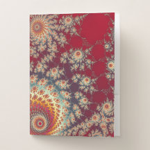 Spiralblumenmuster