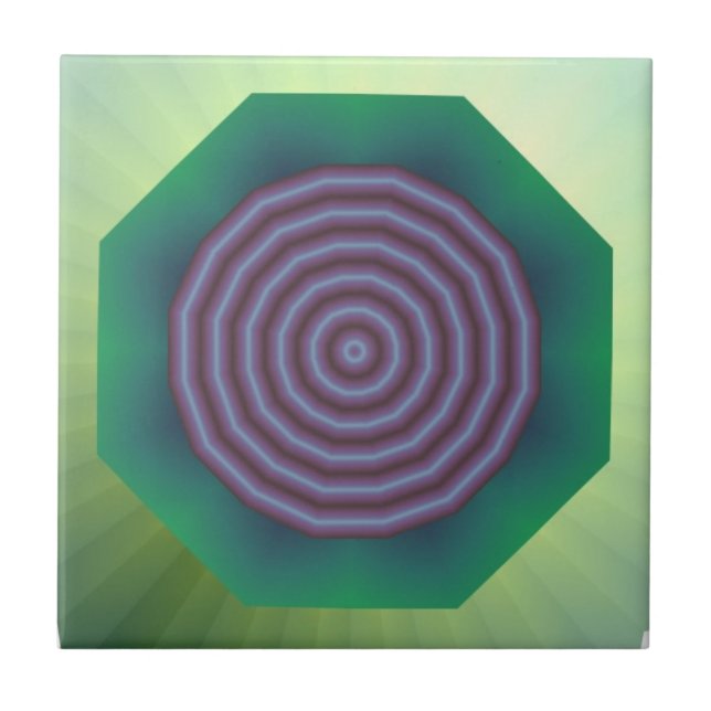 Spiraldesign Fliese (Vorderseite)