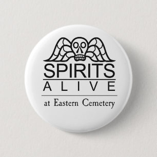 Spirale Alive Logo auf einem Knopf Button