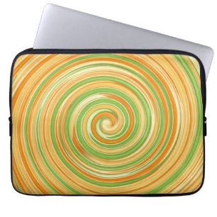 Spirale aus Zitrusfrüchten Laptopschutzhülle