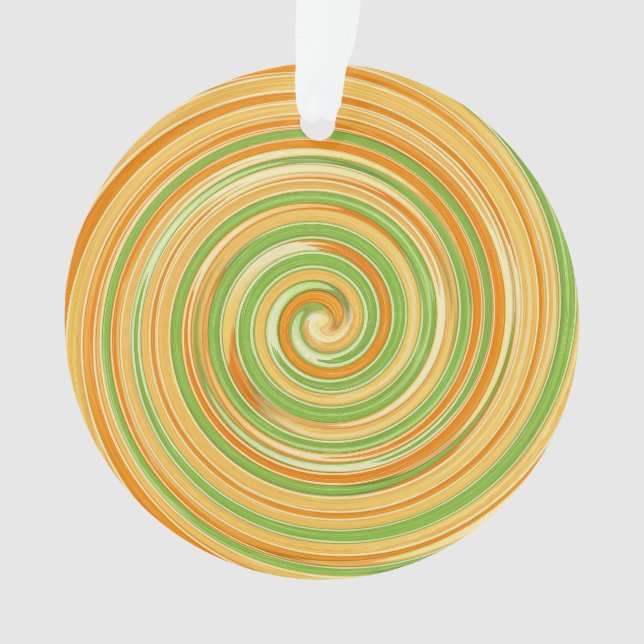 Spirale aus Zitrusfrüchten Ornament (Vorderseite)