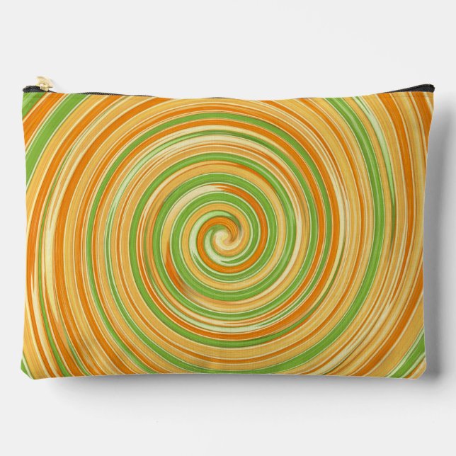 Spirale aus Zitrusfrüchten Zubehörtasche (Vorderseite)