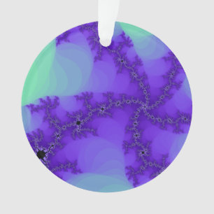 Spirale bewegt Fraktal-Verzierung wellenartig Ornament