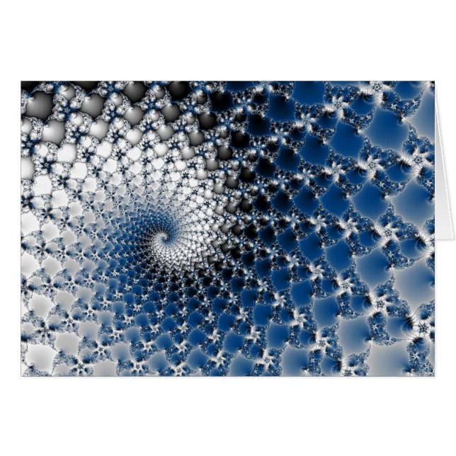 Spirale bleue (Devant Horizontal)