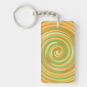 Spirale de couleurs d'agrumes amusantes