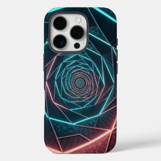 Spirale gebrochene Symmetrie innerhalb des Konzept iPhone 16 Pro Hülle