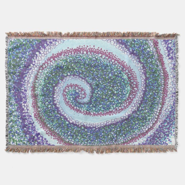 "SPIRALE MUSCHEL" DECKE (Vorderseite)