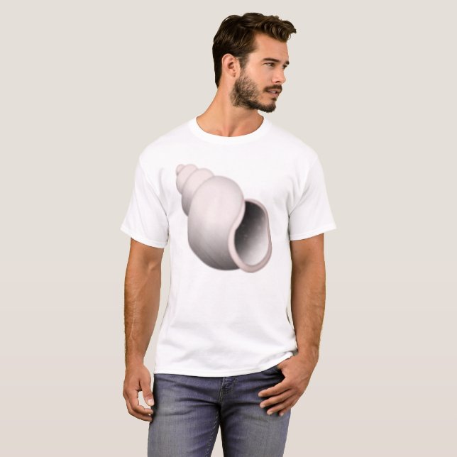 Spirale Muschel - Emoji T-Shirt (Vorne ganz)
