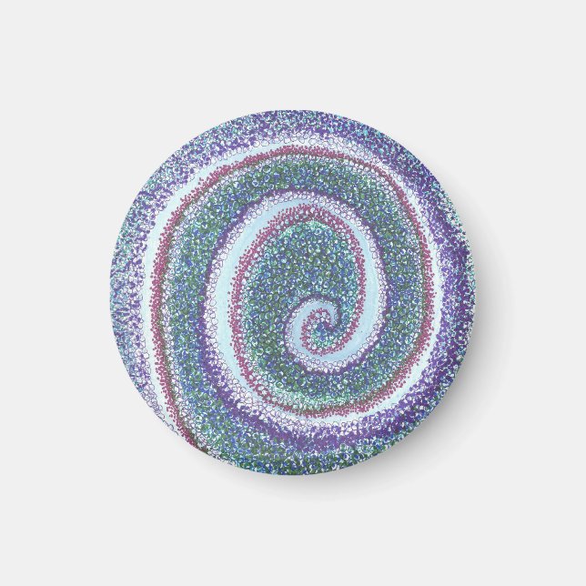 "SPIRALE MUSCHEL" MAGNET (Vorne)