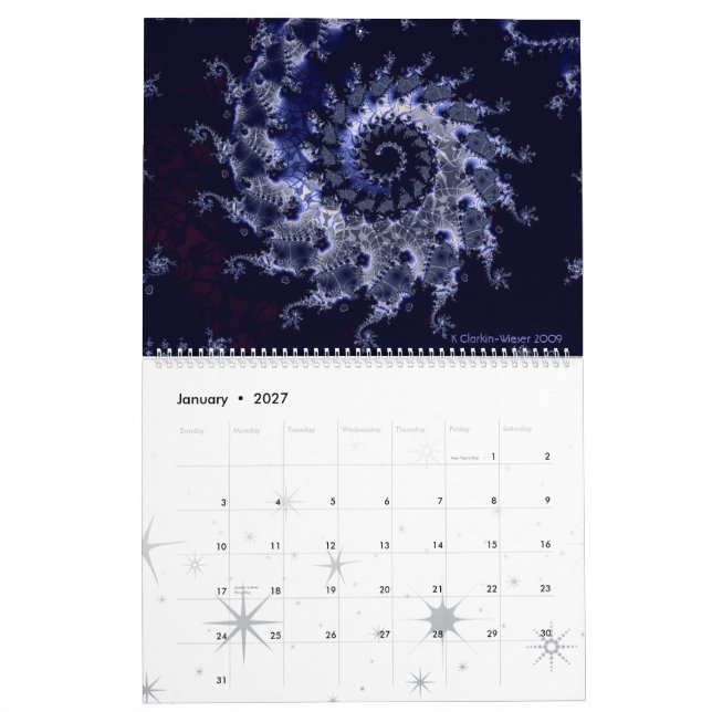SPIRALEN 2009 KALENDER (Jan 2027)