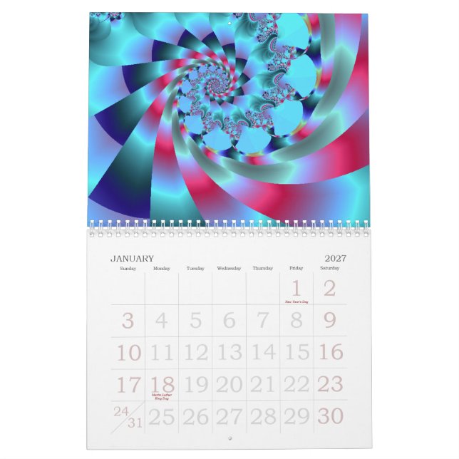 Spiralen 2011 kalender (Jan 2027)