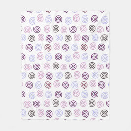 Spiralen Fleecedecke