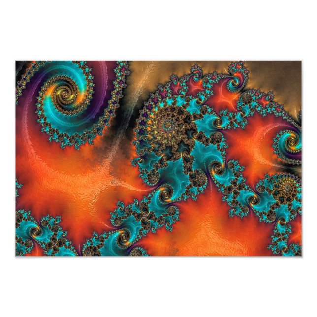 Spiralen Fotodruck (Vorne)