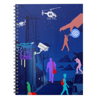 Spiralfotonotizbuch Notizblock