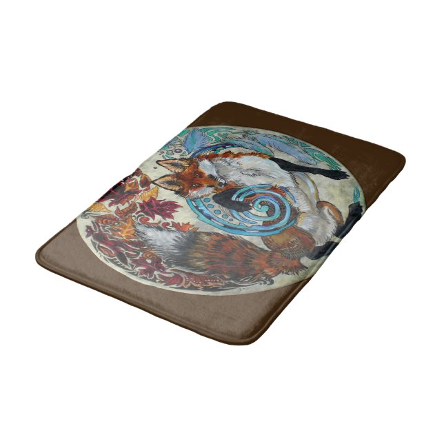 Spiralfox Badematte (Schrägansicht)