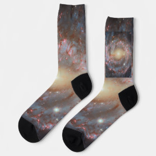 Spiralgalaxie-Crewsocken  Socken
