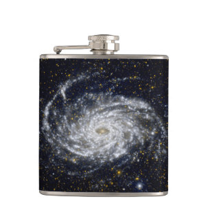 Spiralgalaxie Flachmann