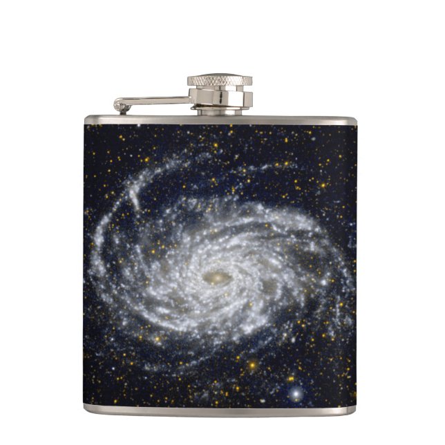 Spiralgalaxie Flachmann (Vorderseite)