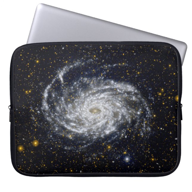Spiralgalaxie Laptopschutzhülle (Vorderseite)