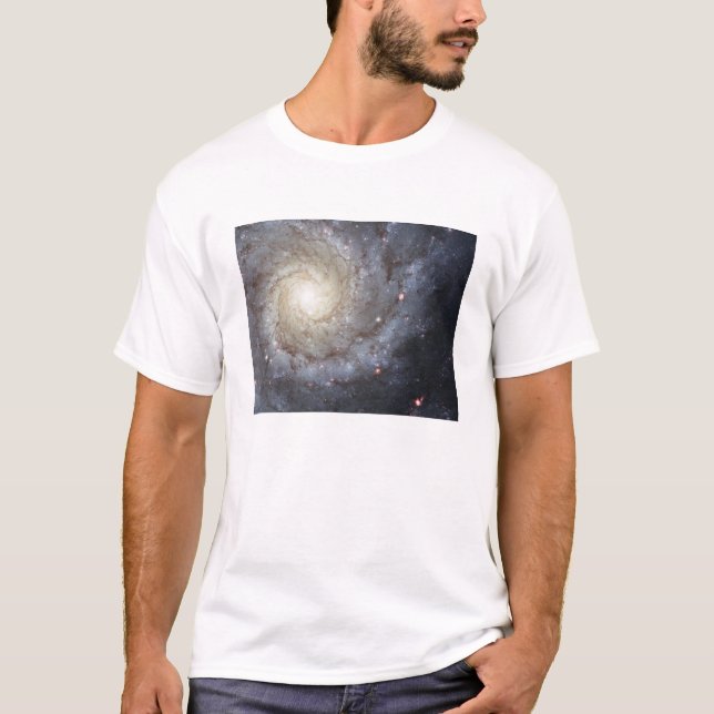 Spiralgalaxie M74 T-Shirt (Vorderseite)