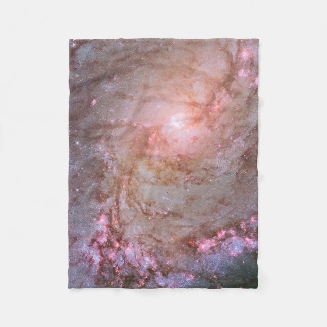 Spiralgalaxie M83, Ablaze mit Sternenbildung. Fleecedecke (Vorderseite)
