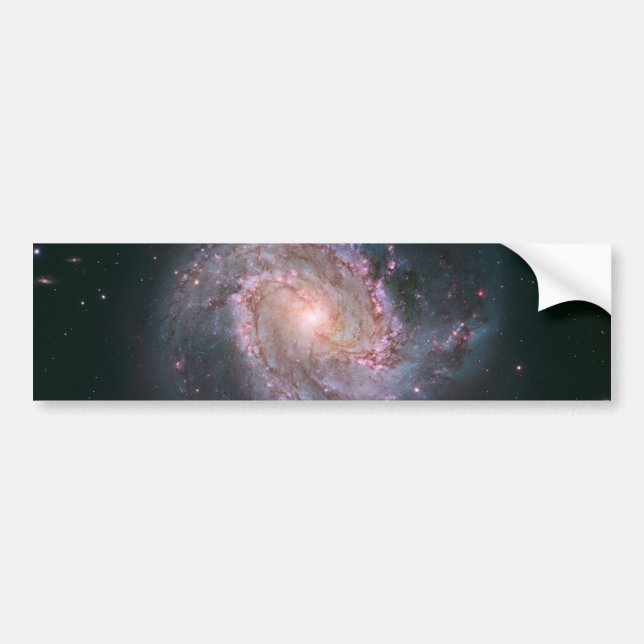 Spiralgalaxie M83 (NASA) Autoaufkleber (Vorne)