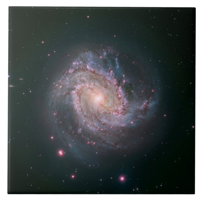 Spiralgalaxie M83 (NASA) Fliese (Vorderseite)