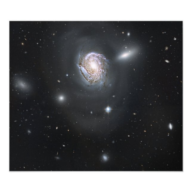 Spiralgalaxie NGC 4911 Fotodruck (Vorne)