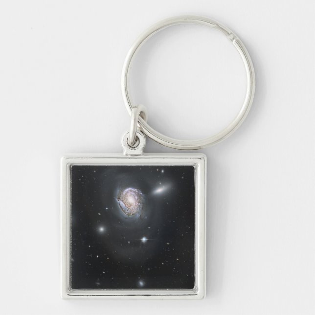 Spiralgalaxie NGC 4911 Schlüsselanhänger (Vorne)
