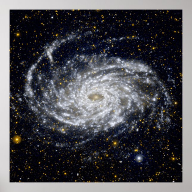 Spiralgalaxie Poster (Vorne)