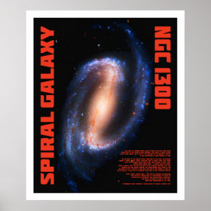 Spiralgalaxie Poster