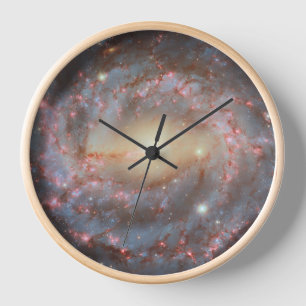 Spiralgalaxie-Wanduhr Uhr