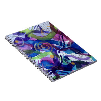Spiralgebundenes Notizbuch Notizblock